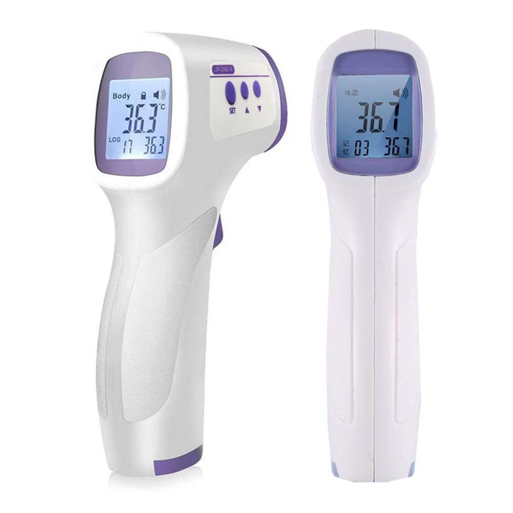 Berøringsfrit infrarødt termometer digital temperaturmåler hygrometer temperatur feber digitalt måleværktøj termisk sensor