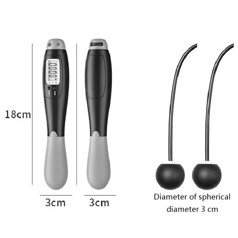 1PC Digital kabellos Kalorien Zähler Springseil Sport Gewichte ÜSpund Fitness Bodybuilding kabellos Digitale Springseile einstellen