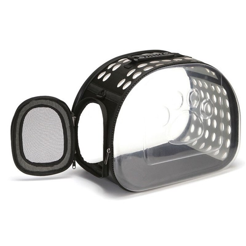 Marsupio per gatti traspirante grazioso e migliore borsa da viaggio per gatti trasparente per esterni borsa da viaggio per animali domestici borsa per cuccioli di gatto S/L