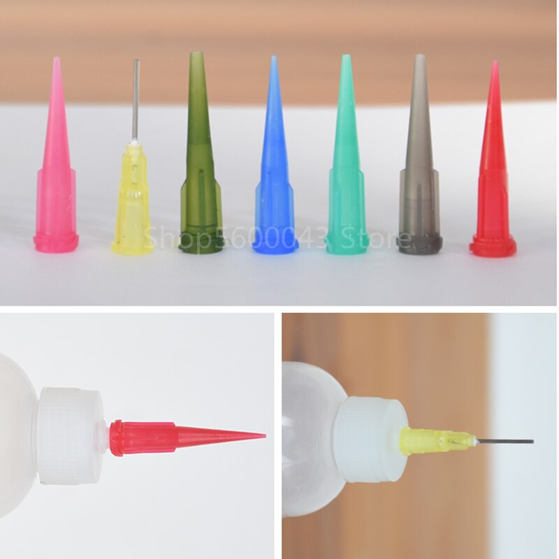 Botella de pintura de barro de cerámica de 50ml, botella de barro exprimible, multiaguja, textura DIY, esmalte para colorear de cerámica, herramienta de escultura de arcilla pintada