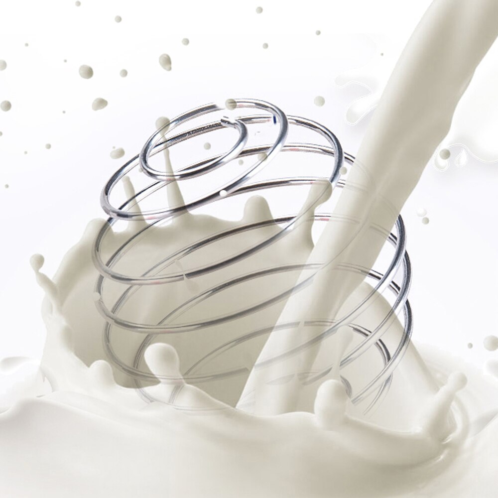 Stainless Steel Whisk Ball Mixed Shaker Bottle Protein Fitness Water Bottle Juice Milk Mixer Mixing Bar Drink Gadgets Set 1/5Pcs