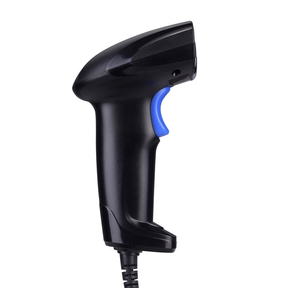 1Pc Handheld Wired 1D Ccd Barcode Scanner Pos 2D Barcode Scanning Rood Licht Reader Met usb Kabel