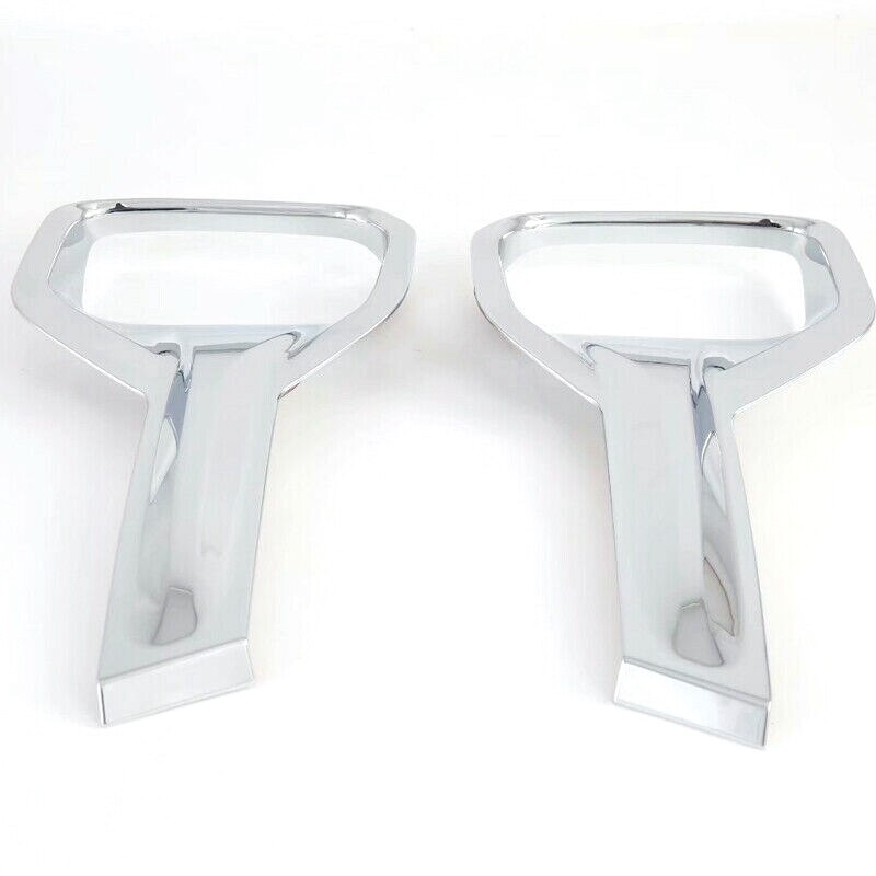 2Pcs Car Front Fog Lamp Cover Fog Lamp Decorative Frame Auto Accessories for Kia Seltos KX3