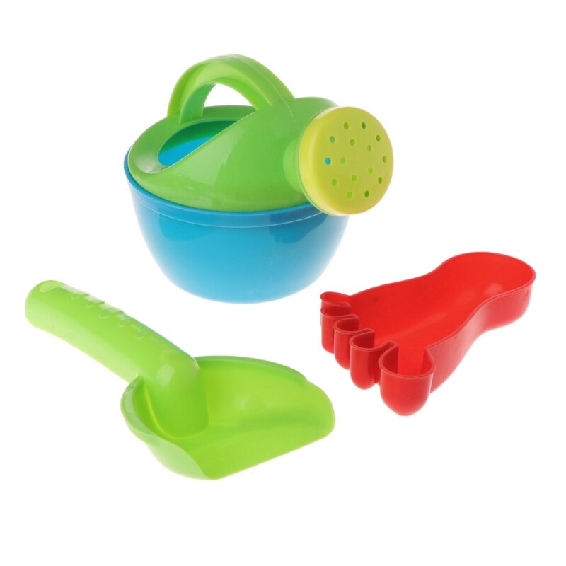 3 stk / sæt børn sandstrand legetøj vandkande sæt badning legeværktøj simulering  xx9e