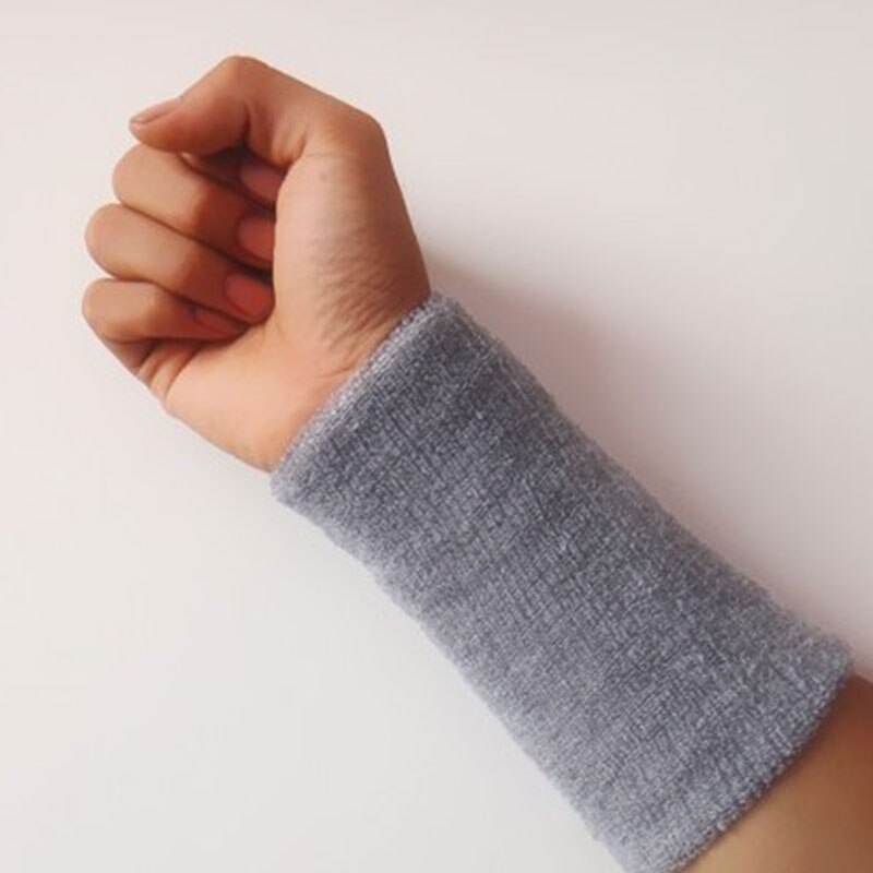 Bracelet anti-transpiration pour sport, fitness, Yoga, bras, manche absorbant la sueur, serviette, attelle, équipement de protection, 1 pièce