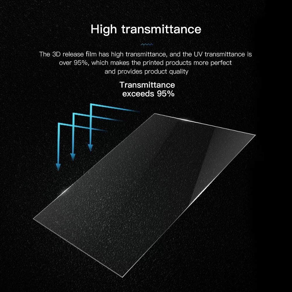 CREALITY 3D SLA FEP Release Film 200*140*0.15mm For HALOT-ONE/LD-002H/LD-002R UV Resin 3D Printer Parts