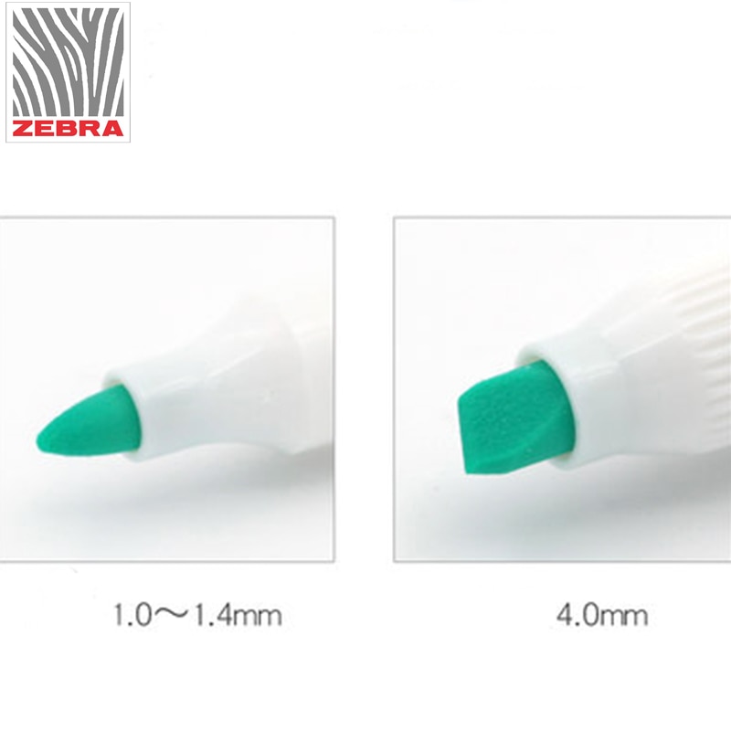 branded Zebra MildLiner Highlighter Marker Double-Sided Round Toe/Oblique Mild 15 Color for Choose Office and School Supply