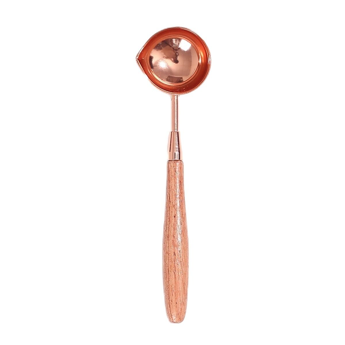 1Pcs Spoon Vintage Wax Sealing Spoon Melting Sealing Wax Stick Granule For Invitation Card Christmas 12x3cm Large Stamp