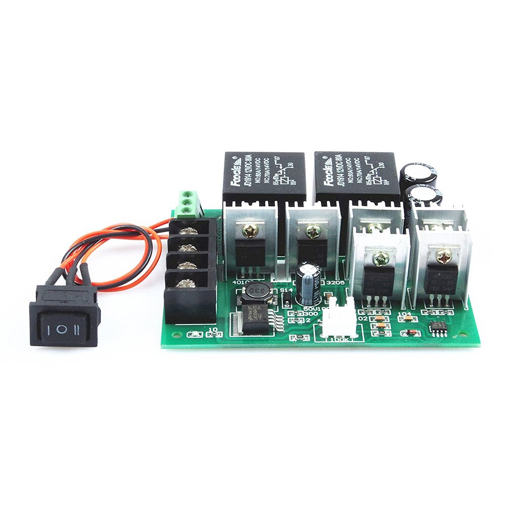 Pwm-nopeudensäädin pwm-elektroninen säädin 40a dc 10v-50v 12v / 24v / 36v / 48v harjallista tasavirtamoottorin ohjain maksimiteho