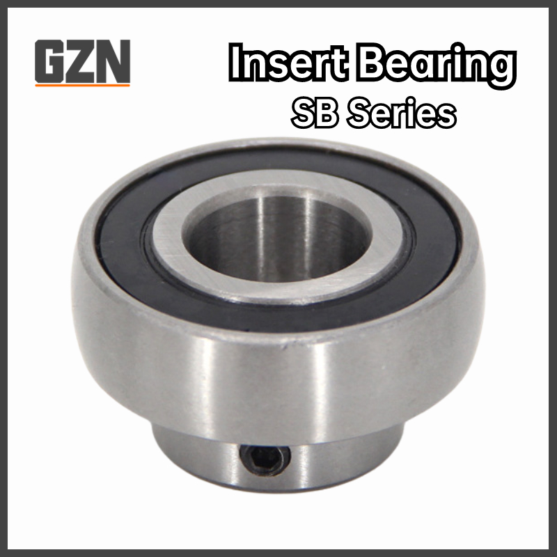 1PCS Single Side Parallel Insert Bearing SB201 12x40x22 SB202 15X40X22 SB203 17X40X22 SB204 20X47X25 SB205 25X52X27 SB206