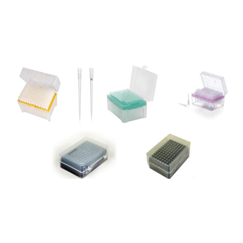 Pipet Tips Pipette Hoofd Druppelaar Tip Wegwerp Plastics Pipet Tip Laboratorium Sterilisatie In Doos Volledige Specificatie 96Pcs