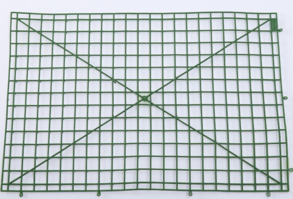 60x40cm Plastic Frame For Flowers Wall Floral Mat Arches DIY Wedding Decoration Backdrop Plastic Bent sub-rack Grid Flower Row