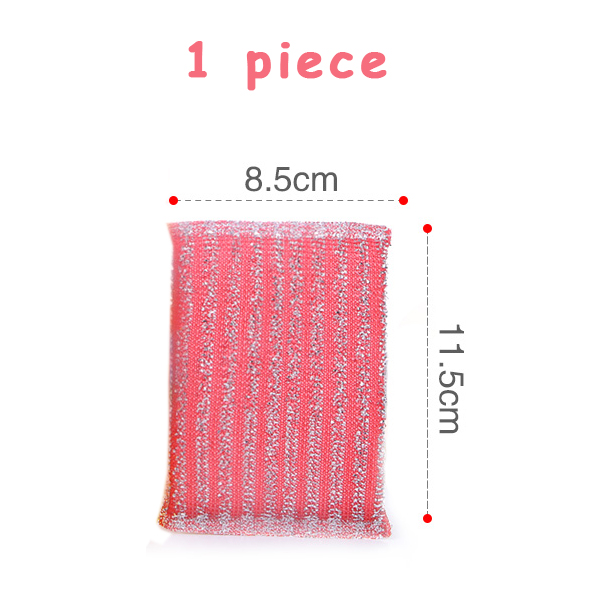 Esponja mágica de melamina, paquete de paños de cocina para lavar y limpiar, sin aceite, paño de cocina, absorción de agua, cepillos, 1 unidad: 1pc stripe (good)