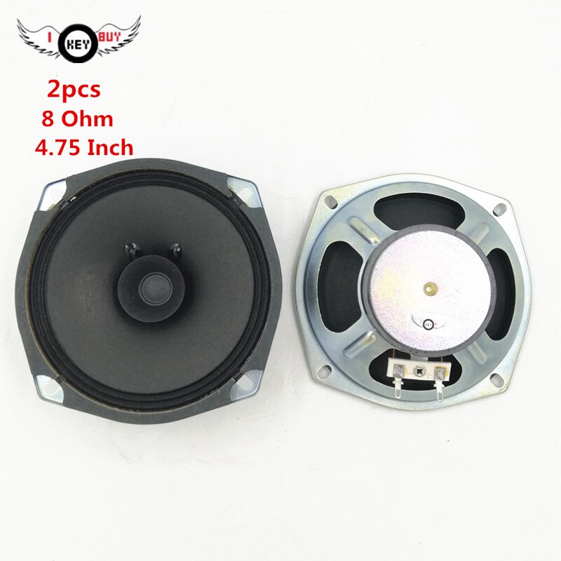 I klucz kup 2 szt. 4.75 cala 8 om 119 MM papierowy stożek głośnik niskotonowy pełna częstotliwość głośniki 4.5 cala strona główna multimedialny wokalny głośnik basowy