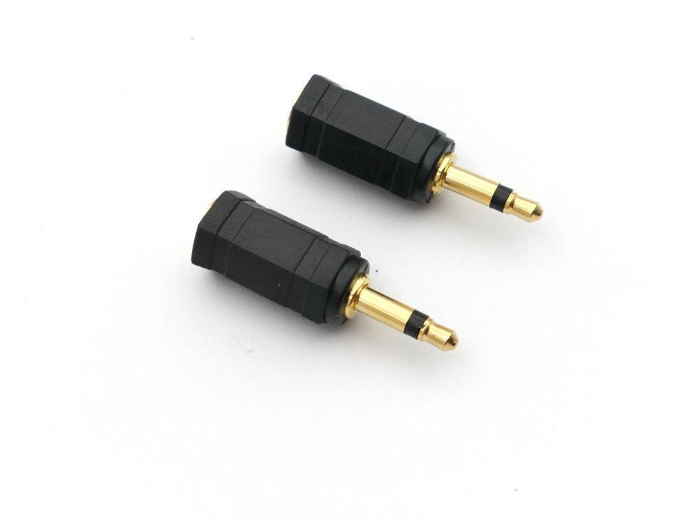 4 kpl kulta 3.5mm monoliitin (uros ) to 3.5mm stereoliitin (naaras) sovitin).