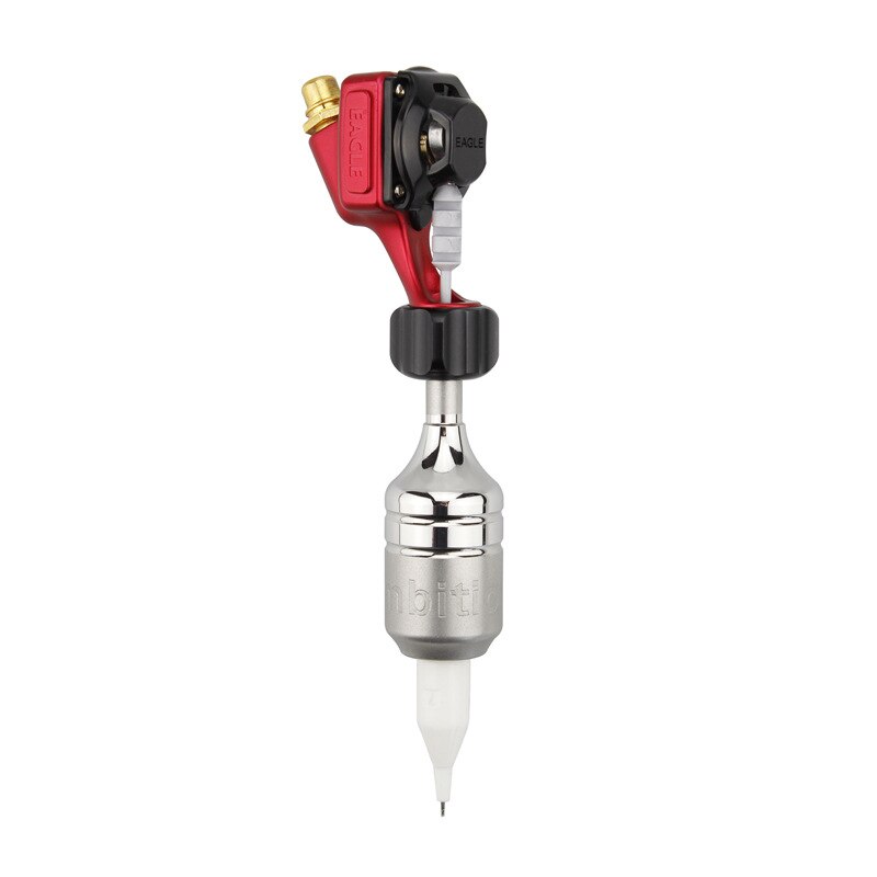 QINK 26 Fosco Não-escorregar Apertos De Cartucho De Aço Inoxidável 316 milímetros 28mm 32mm para Cartuchos Tattoo Supplies