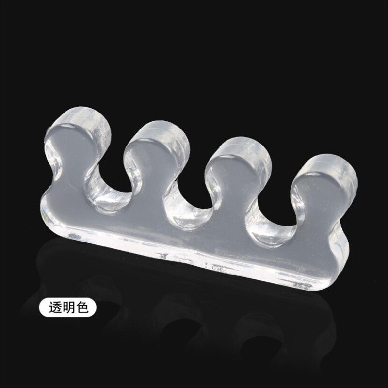 2 Stücke Weiche Silikon Manikübetreffend Pedikübetreffend NäGel Finger Separator Korrektur flexibel Finger Zehen Abstandshalter Trennung Glätteisen Werkzeug: Freier Raum