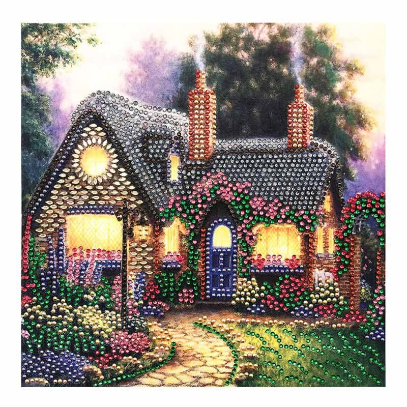 5D Diamond Painting Cross Stitch Partial Crystal Rhinestone Embroidery Paintings Pictures Arts Craft Number Kits Home Decor