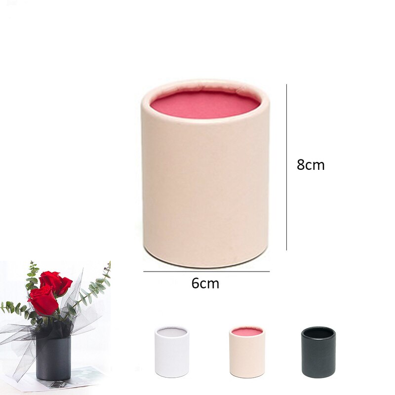 Mini Bloem Doos Bloemist Flower Verpakking Dozen Rose Ronde Geschenkdoos