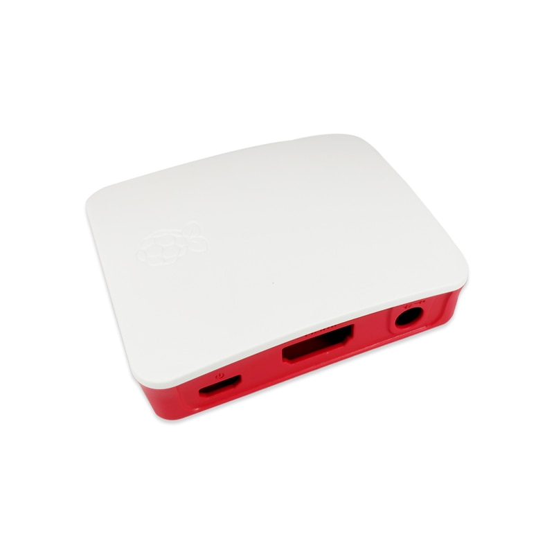 Official case for Raspberry Pi A and 3A+ red & white color
