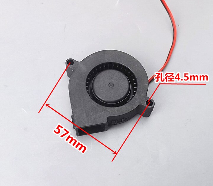[Ductless] DC12V Exhaust Fan Centrifugal Turbine C... – Grandado