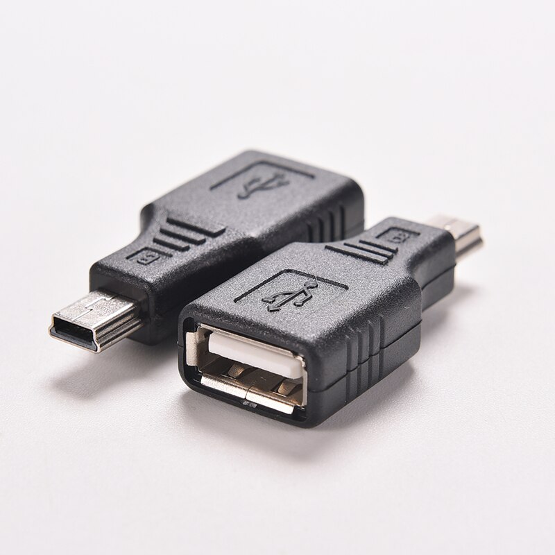 Adaptador de red USB 2,0 A hembra A Mini USB B, Cable macho de 5 pines