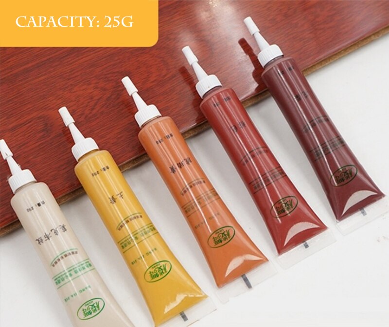 DIY Wooden Furniture Scratch Repair Tool Wood Floor Touch Up Paint Pen Fill Remover Home Furnitures Paint Wax Scratches Fix Care