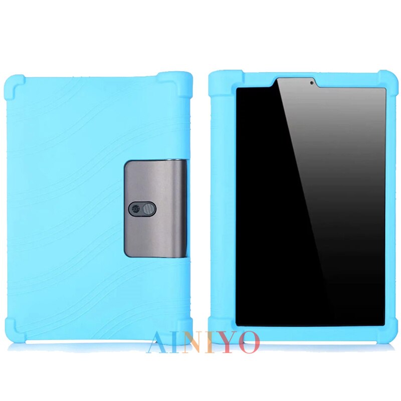 Mjukt fodral för lenovo yoga tab 5 yt-x705f smart surfplatta skal för lenovo yoga tab 5 yt-x705f silikonfodral: Gj -x705- himmelblå