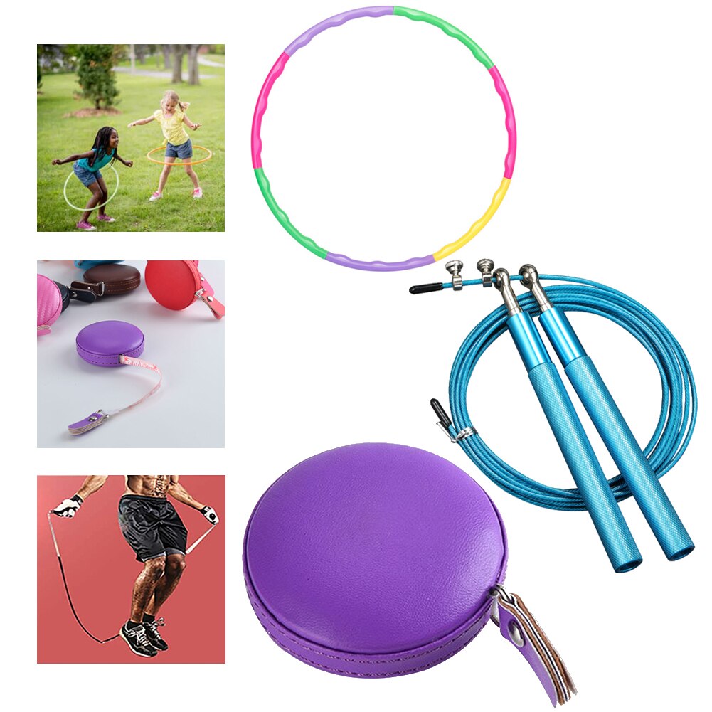 7-Part Removable Sport Hoop Kids Portable Abdominal Exercise Gym Plastic Fitness Training Hoola Circle Detachable And Spliced