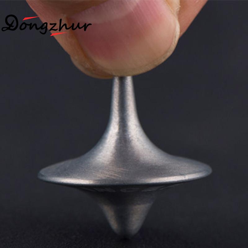 Dongzhur 1pc metallkreisel, hervorragend präzise, silberne spitze, lmy 238 s3 l 4