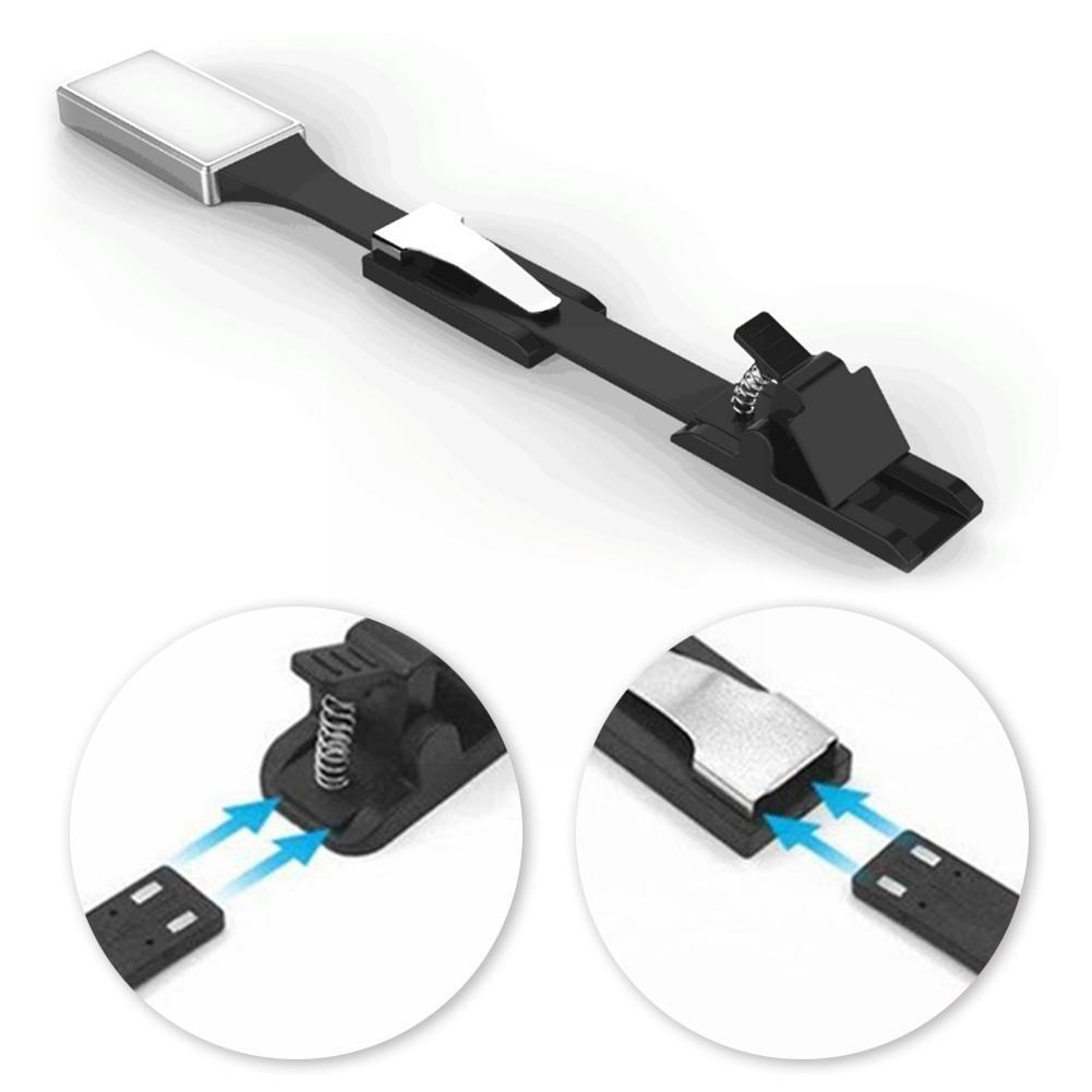 Usb Oplaadbare Led Boek Licht Flexibele Clip Op Boek Night Light Reading Helderheid Verstelbare Leren Lamp H2F4