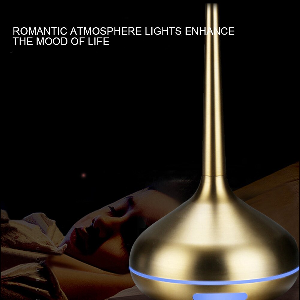 120ml LED Light Air Oil Diffuser USB Humidifier Ultrasonic Air Humidifier With LED Night Lamp Electric Aromatherapy