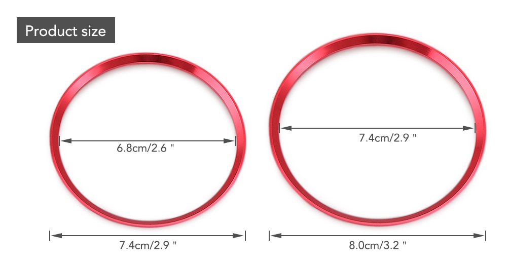 5 stk bil styling, air condition udluftning udløbsring dæksel trim dekoration til mercedes benz ab klasse  w246 w176 amg tilbehør