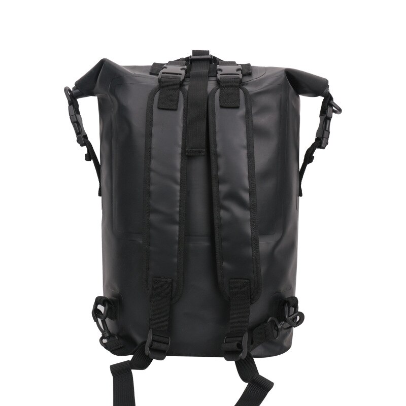 Zaini impermeabili borsa impermeabile doppia spalla in PVC con barili impermeabili riflettenti confezione da pesca sacco asciutto-40