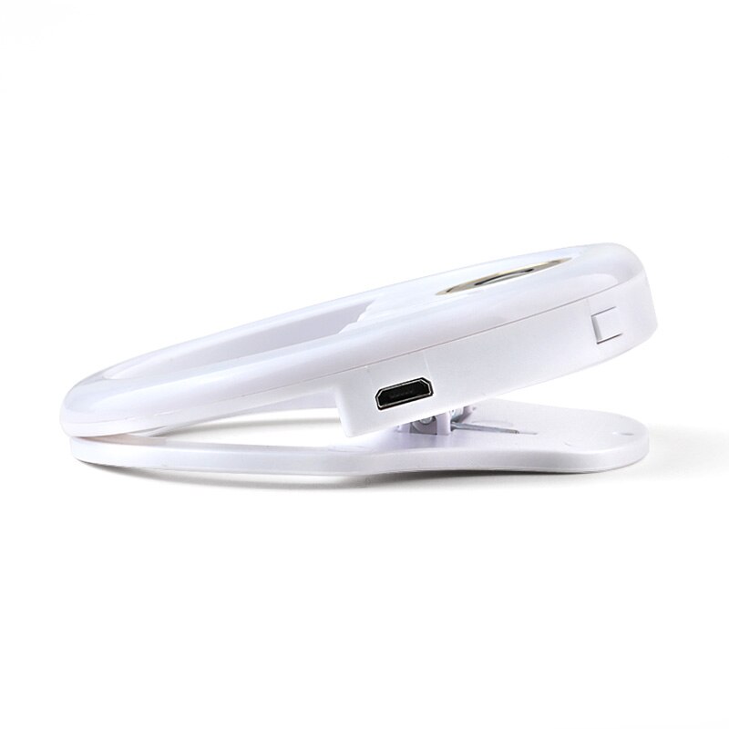 USB Charge LED Selfie Ring Light Macro Eyelash Shooting Lighting Selfie Enhancing Fill Light For Phones Eyelash Extension Tool