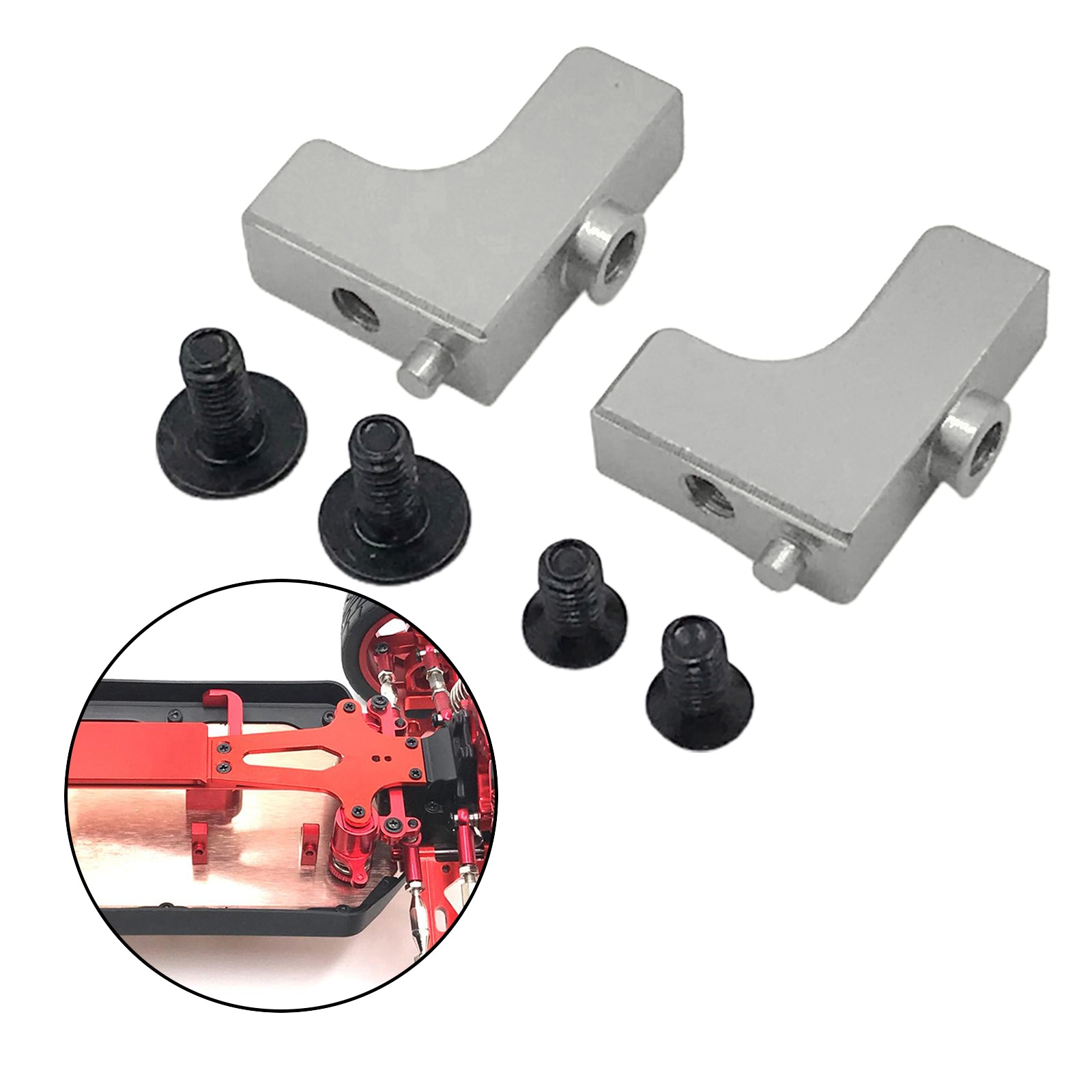 Upgrade Parts Servo Mount for RC Model Car 1:14 Wltoys 144001 1/12 Wltoys 124018 124019