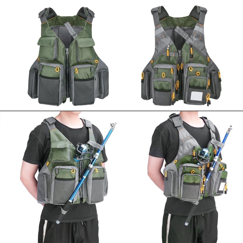 Fishing Vest Sailing Life Jacket Vest Epe Foam Floating Kayak Outdoor Sport Life Safety Jacket Swimming Pesca