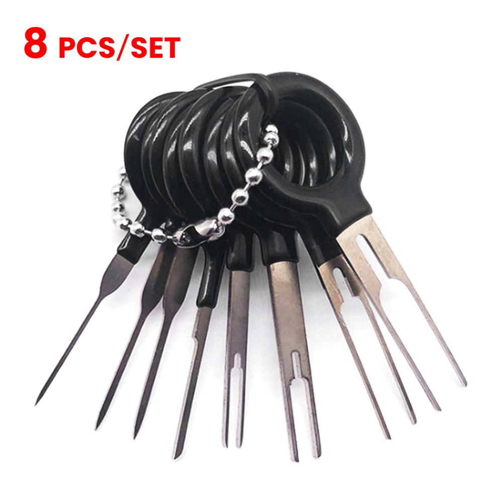 26Pcs Car Terminal Removal Kit Electrical Wiring Crimp Connector Pin Extractor Puller Terminal Repair Tool