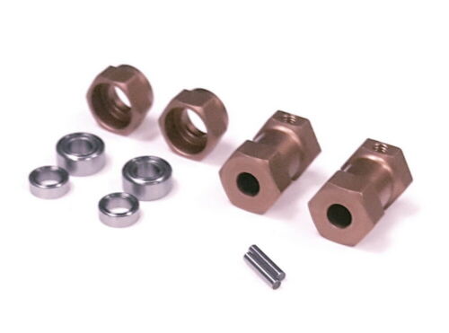 Option Aluminum part/shocks/bumper for vintage Tamiya 1/10 2WD Novafox Buggy: 12MM ADAPTER