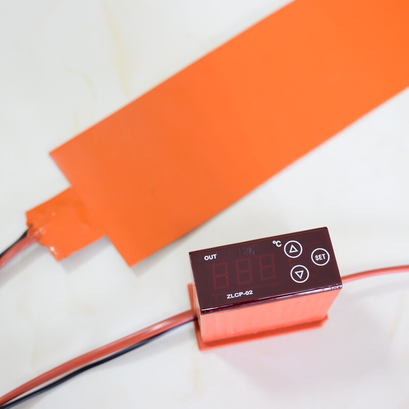110V 190x270mm heat pad with temperature controller and self adhesive