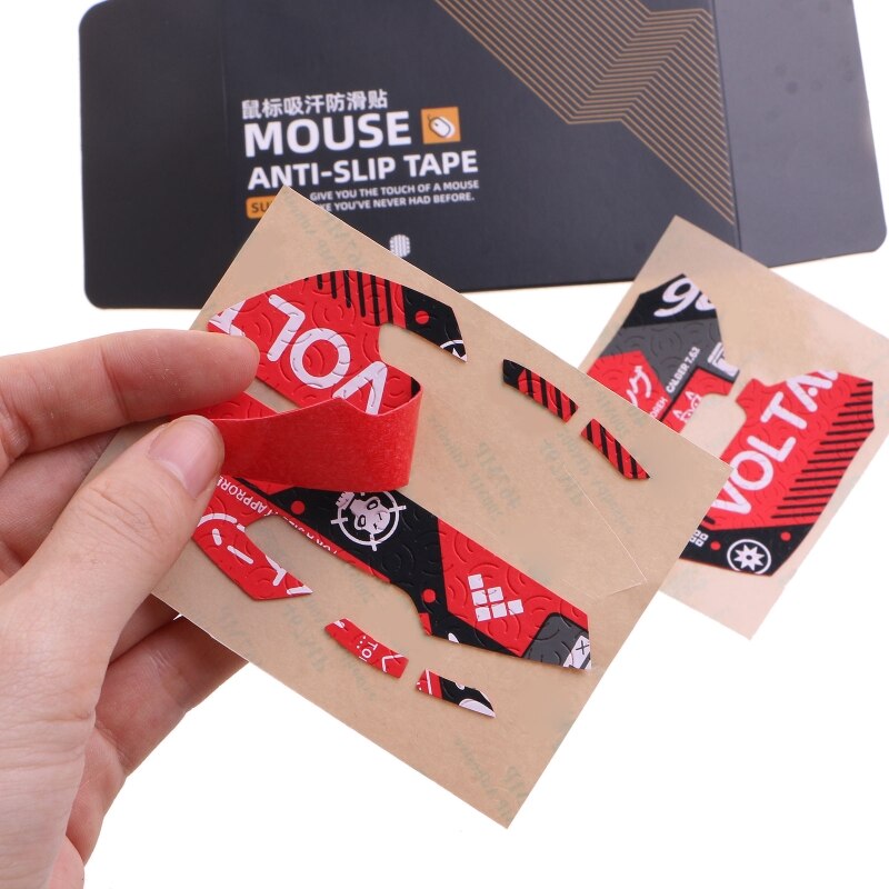 Diy Mouse Skin Mouse Skates Side Stickers Zweet Slip Pads Anti-Slip Grip Tape Voor-Razer Viper Muis