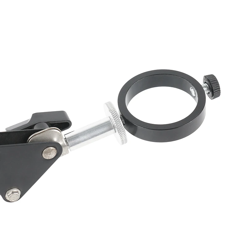 Anillo de montaje de 40MM, posición de fijación de hilo grueso M6 para soporte de resorte voladizo, instalación de lentes de microscopio Digital