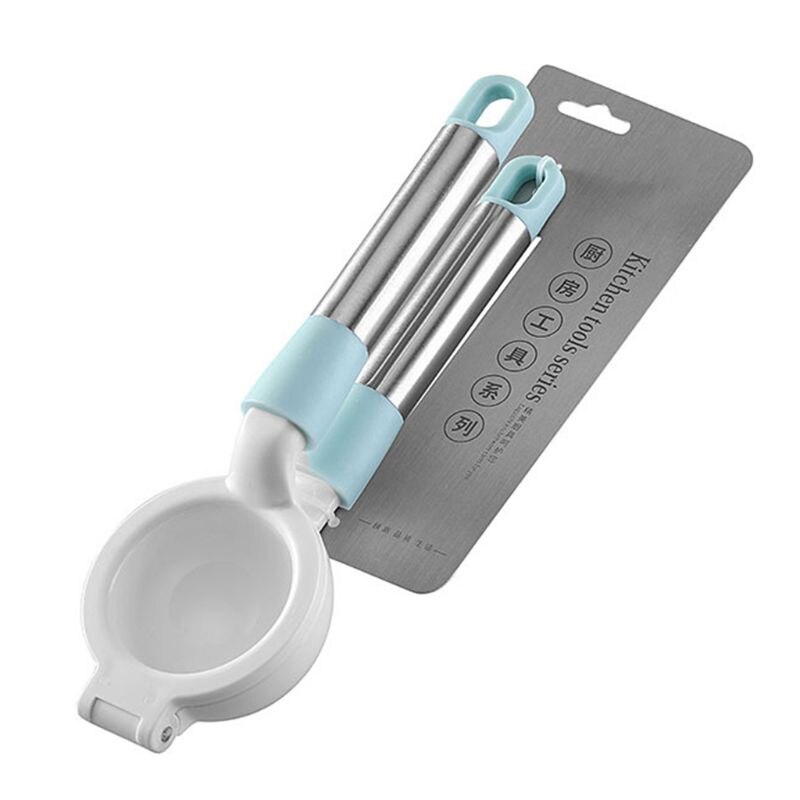 Mini Oranje Citruspers Hand Handmatige Juicer Vruchtensap Drukken Druk Gereedschap Keuken Gadgets: Blue