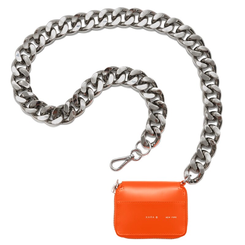 Dikke ketting schoudertas mini borsttas dames crossbody mobiele telefoon portemonnee kleine kaarthouder  a070