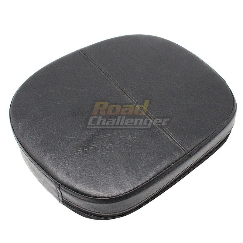 Almohadilla de respaldo de pasajero para Harley Touring Road King Street Electra Glide FL FLHT FLHX, barra Sissy desmontable negra