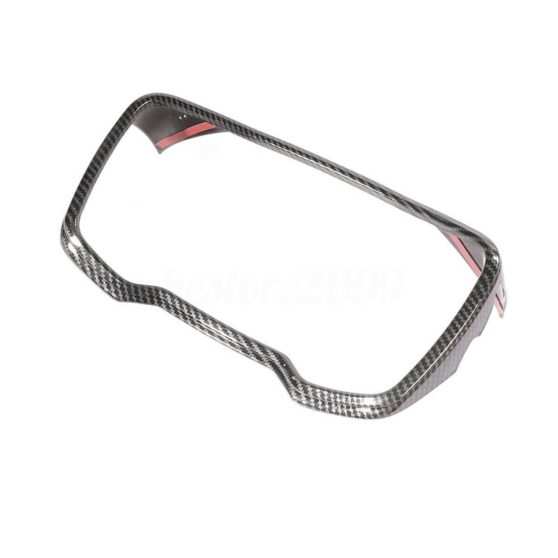 for Toyota Corolla Dashboard Instrument Gauge Cover Trim Fit Matte Carbon Fiber