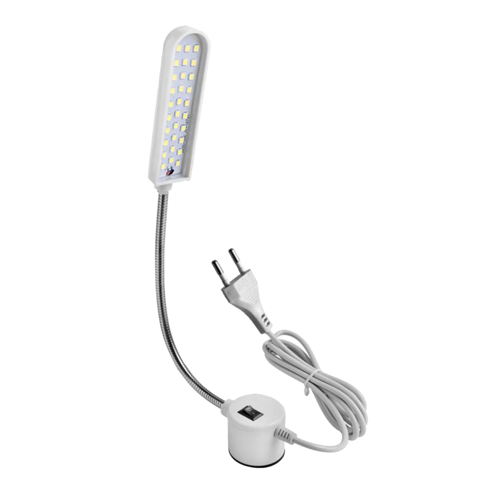 Portable Sewing Machine Desk LED Light Sewing Machine Table Top LED Bright Lamp Flexible Gooseneck Lamp EU Plug