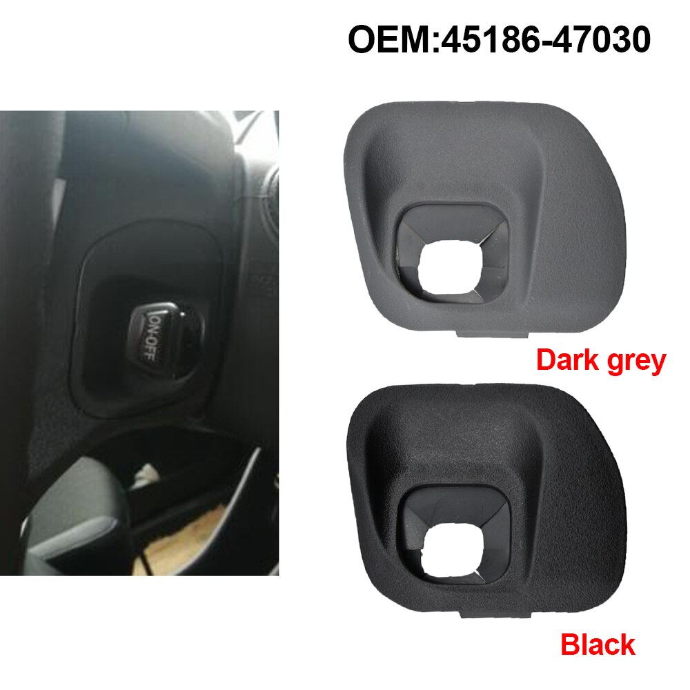 Cruise Control Switch 84632-34011 84632-34017 84632-0F010 45186-47030-C0 Steering Wheel Cover black Dark grey For Toyota Prius