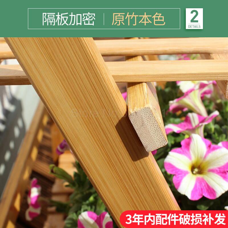 Stojak na doniczki bambusowe z litego drewna wielowarstwowa przestrzeń kryty balkon salon zielona podłoga rozwalać się w kwiaty robić postawienia na półkę