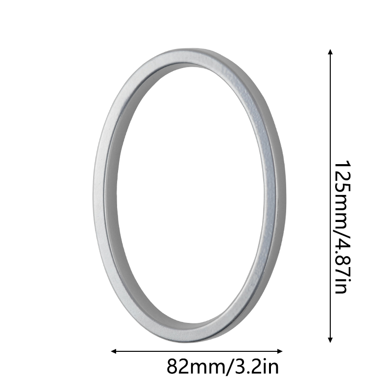 House Number 125mm Floating Address Stone Letters Door Alphabet Numeros Casa Exterior Outdoor 4,87 in.Black Door Number